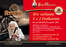 4x 2 Freikarten für die KRABAT-Festspiele 2018